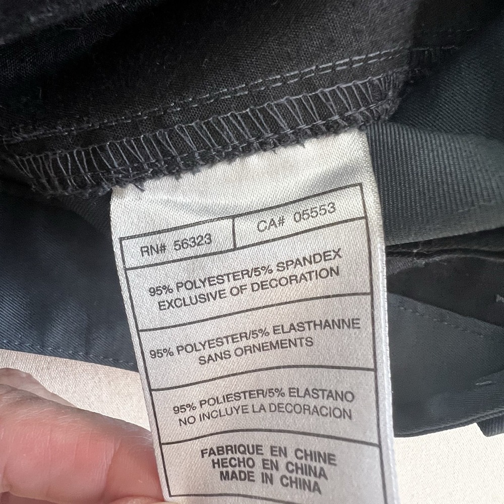Nike Golf Fit Dry Pants Mens 40x30 Dark Grey Charcoal Performance Trousers - Picture 4 of 10
